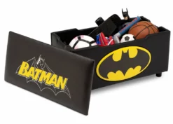 Delta Children Batman Upholstered Storage Bench For Kids