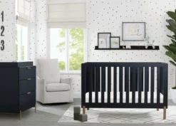 Delta Children Baby Cribs Hendrix 4-in-1 Convertible Crib