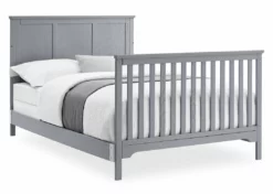 Delta Children Sweet Beginnings Sage Flat Top 6-in-1 Convertible Crib