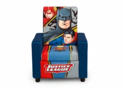 Delta Children Kids’ Chairs Justice League High Back Upholstered Chair