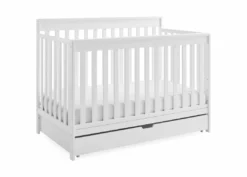 Delta Children Baby Cribs Mercer 6-in-1 Convertible Crib With Storage Trundle 43 Delta Children Baby Cribs Mercer 6-in-1 Convertible Crib With Storage Trundle