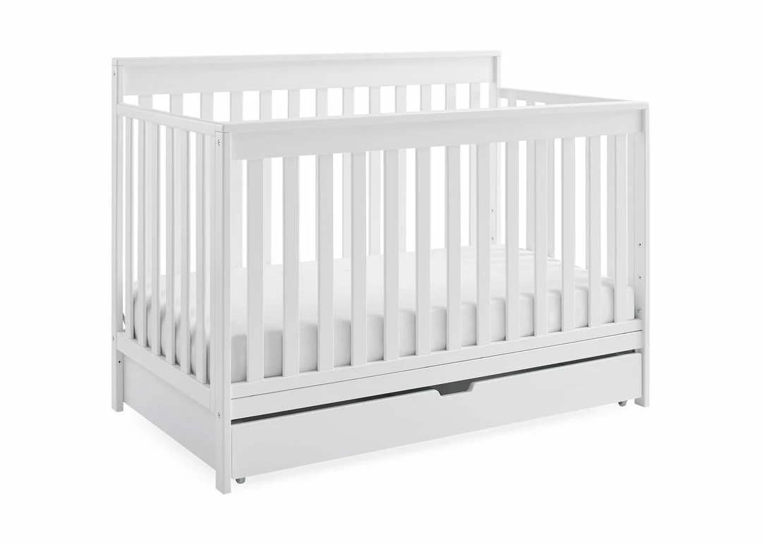 Delta Children Baby Cribs Mercer 6-in-1 Convertible Crib With Storage Trundle 14 Delta Children Baby Cribs Mercer 6-in-1 Convertible Crib With Storage Trundle