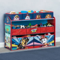 Delta Children PAW Patrol Deluxe 9 Bin Design And Store Toy Organizer