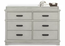 Simmons Kids Asher 6 Drawer Dresser With Changing Top