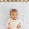 Serta Sheets & Mattress Covers Deluxe Crib Mattress Pad - 100% Waterproof, Quilted Top, Fitted Protective Crib Mattress Pad