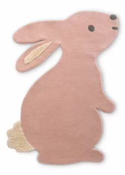 Delta Children Hand-Tufted 100% Wool Bunny Rug Rugs