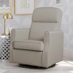 Delta Children Blair Slim Nursery Glider Swivel Rocker Chair