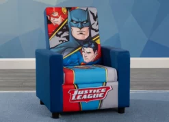 Delta Children Kids’ Chairs Justice League High Back Upholstered Chair