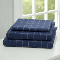 Delta Children Plaid 3-Piece Twin Sheet Set