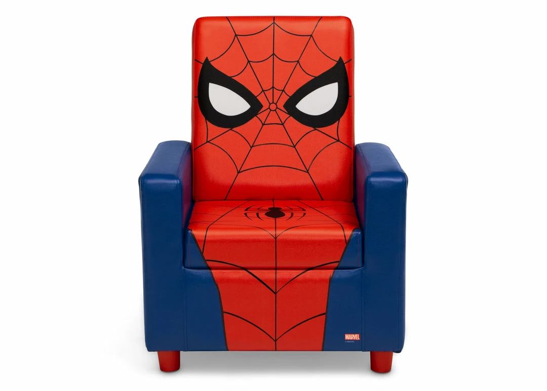 Delta Children Spider-Man High Back Upholstered Chair 4 Delta Children Spider-Man High Back Upholstered Chair