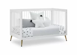 Delta Children Sloane 4-in-1 Acrylic Convertible Crib