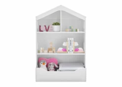 Delta Children Bookcases & Hutches Playhouse Bookcase With Toy Storage