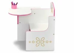 Delta Children Princess Crown Chair Desk With Storage Bin Activity Desks