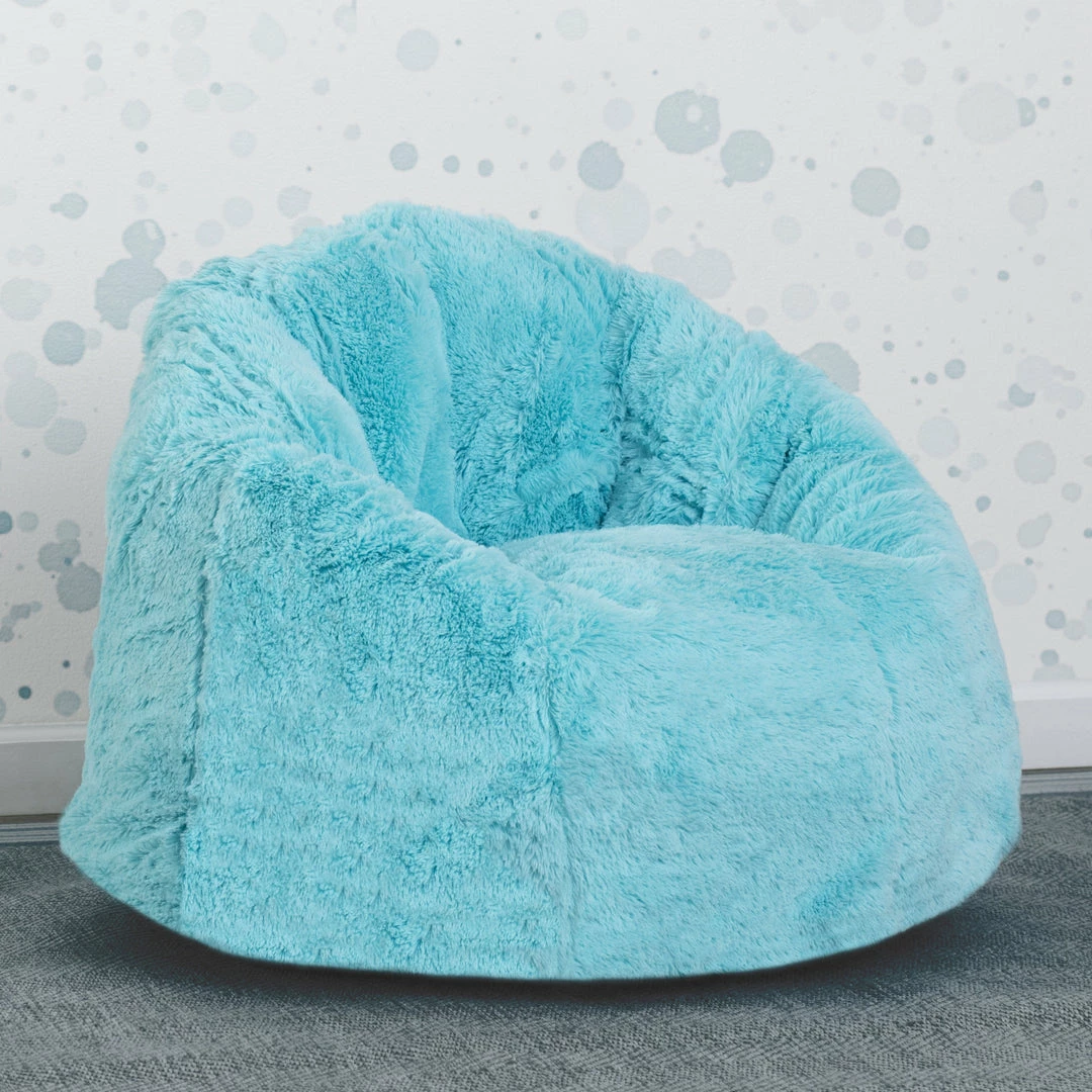 Delta Children Sale Cozee Fluffy Chair, Kid Size (For Kids Up To 10 Years Old)
