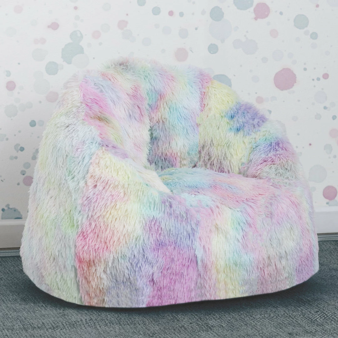Delta Children Sale Cozee Fluffy Chair, Kid Size (For Kids Up To 10 Years Old)