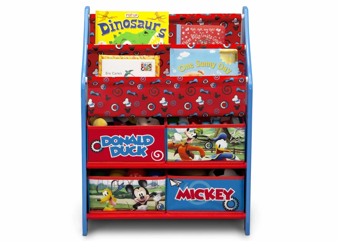 Delta Children Storage Mickey Mouse Toy And Book Organizer 5 Delta Children Storage Mickey Mouse Toy And Book Organizer