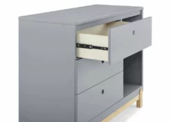 Delta Children Dressers & Changing Tables Poppy 3 Drawer Dresser With Cubbies