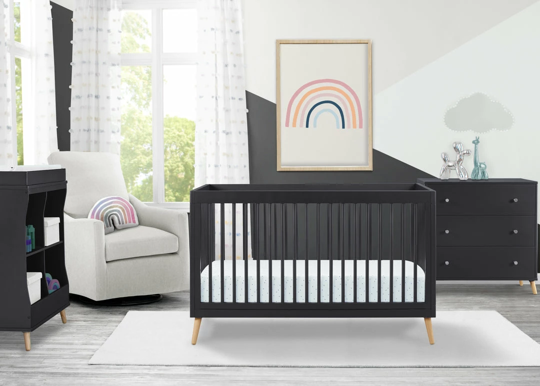 Delta Children Baby Cribs Jordan 4-In-1 Convertible Crib 3 Delta Children Baby Cribs Jordan 4-In-1 Convertible Crib