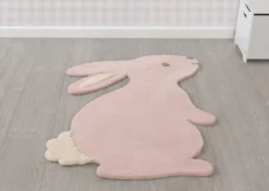 Delta Children Hand-Tufted 100% Wool Bunny Rug Rugs