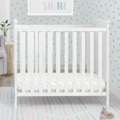 Delta Children Middleton Mini Crib With 2.75-Inch Mattress
