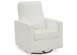 Delta Children Skye Nursery Glider Swivel Chair With LiveSmart Fabric