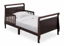 Delta Children Wood Sleigh Toddler Bed Toddler Beds