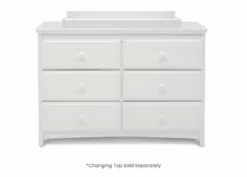 Delta Children Dressers & Changing Tables Emerson 6 Drawer Dresser 21 Delta Children Dressers & Changing Tables Emerson 6 Drawer Dresser