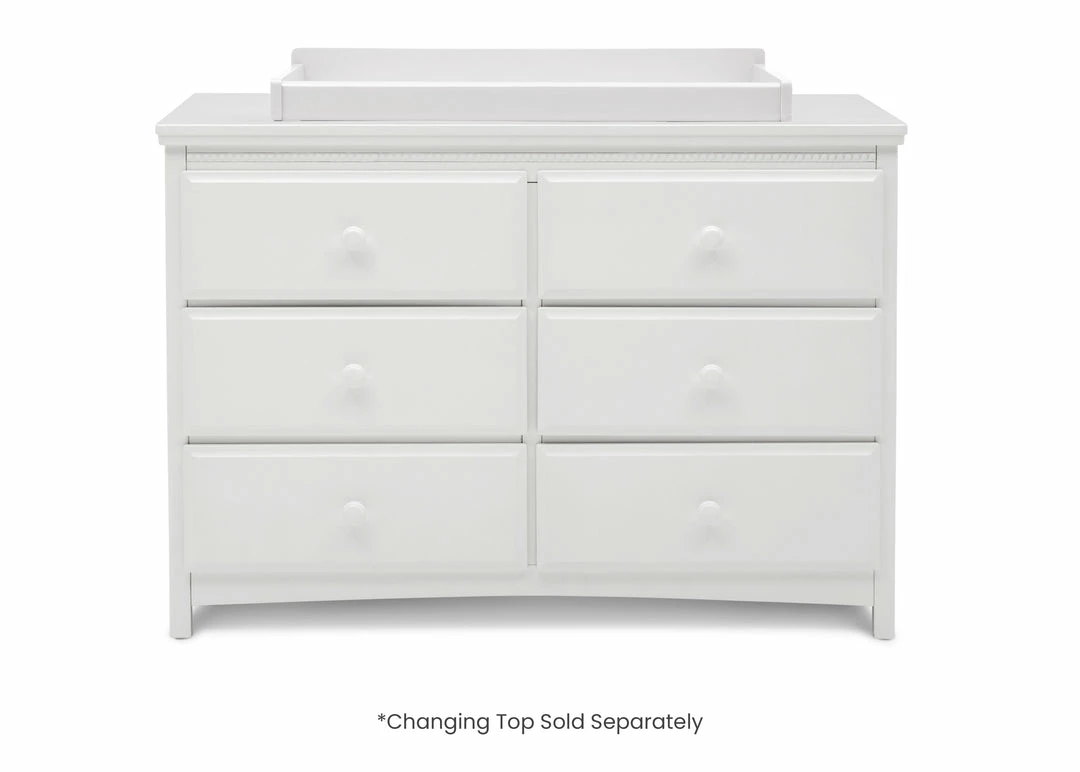 Delta Children Dressers & Changing Tables Emerson 6 Drawer Dresser 9 Delta Children Dressers & Changing Tables Emerson 6 Drawer Dresser