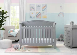 Delta Children Lancaster 4-in-1 Convertible Baby Crib