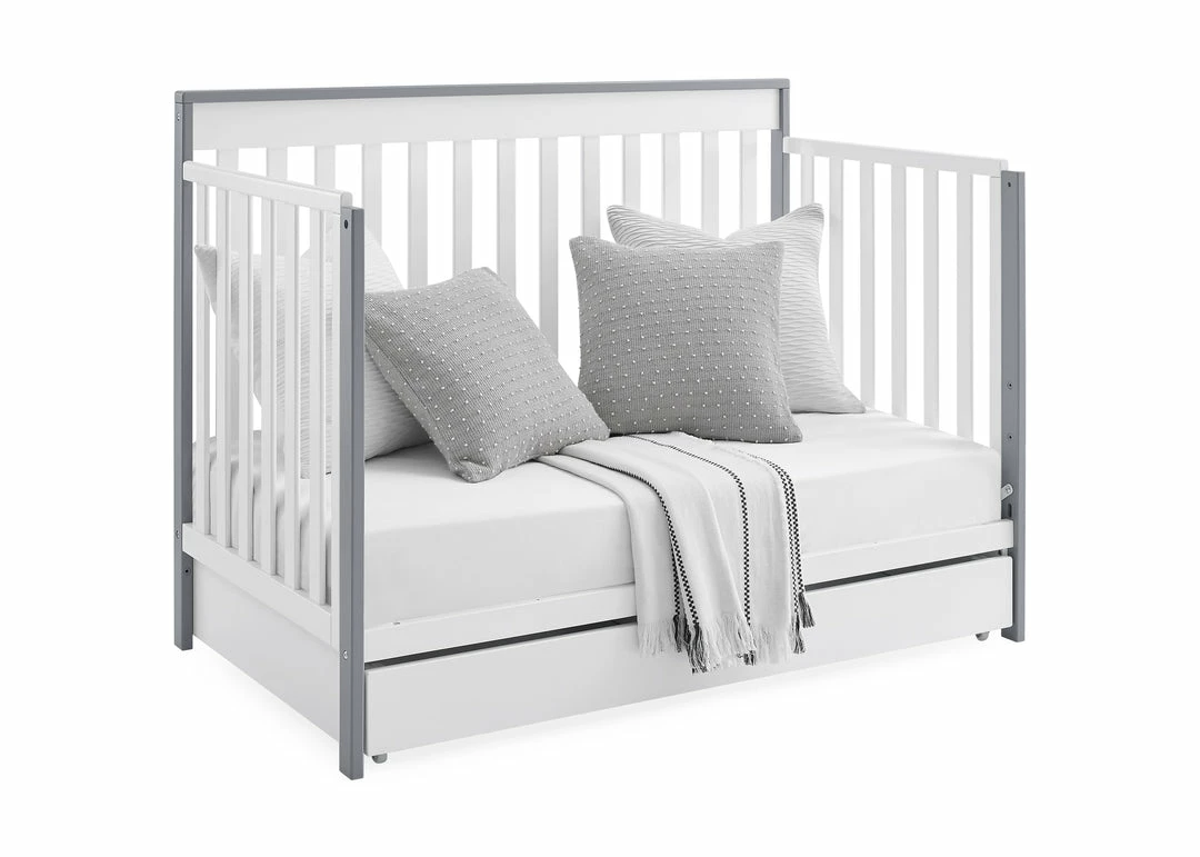 Delta Children Baby Cribs Mercer 6-in-1 Convertible Crib With Storage Trundle 8 Delta Children Baby Cribs Mercer 6-in-1 Convertible Crib With Storage Trundle