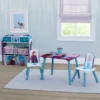Delta Children Disney Frozen II 4-Piece Playroom Solution – Set Includes Table And 2 Chairs And 6-Bin Toy Organizer Table & Chair Sets 2 Delta Children Disney Frozen II 4-Piece Playroom Solution – Set Includes Table And 2 Chairs And 6-Bin Toy Organizer Table & Chair Sets