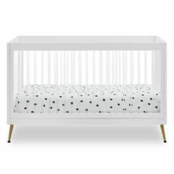 Delta Children Sloane 4-in-1 Acrylic Convertible Crib