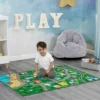 Delta Children Rugs Large Road Map Activity Rug For Girls And Boys - 54-inch L X 39-inch W