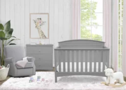 Delta Children Baby Cribs Archer 4-in-1 Convertible Crib