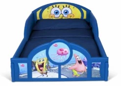 Delta Children SpongeBob SquarePants Plastic Sleep And Play Toddler Bed