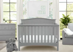 Delta Children Bennett 4-in-1 Convertible Crib