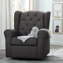 Delta Children Emma Nursery Glider Swivel Rocker Chair Gliders & Rocking Chairs