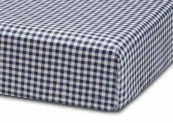 Delta Children Navy Gingham 3-Piece Twin Sheet Set 12 Delta Children Navy Gingham 3-Piece Twin Sheet Set