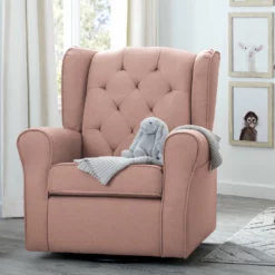 Delta Children Emma Nursery Glider Swivel Rocker Chair Gliders & Rocking Chairs
