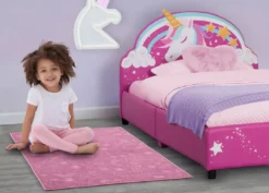 Delta Children Unicorn Rectangle Area Rug For Kids, 39-Inch X 59-Inch Rugs