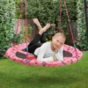 Delta Children Outdoor JoJo Siwa 40-Inch Saucer Swing For Kids 2 Delta Children Outdoor JoJo Siwa 40-Inch Saucer Swing For Kids
