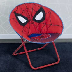 Delta Children Spider-Man Saucer Chair For Kids/Teens/Young Adults Kids’ Chairs