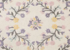 Delta Children Floral Garden Hand-Tufted Wool Blend Area Rug 5x8