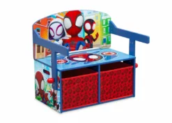 Delta Children Book & Toy Storage Spidey And His Amazing Friends Activity Bench