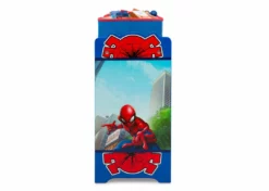 Delta Children Spider-Man Deluxe 9 Bin Design And Store Toy Organizer