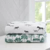 Delta Children What's New Modern Safari Fitted Crib Sheets - 2 Pack