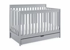 Delta Children Baby Cribs Mercer 6-in-1 Convertible Crib With Storage Trundle 52 Delta Children Baby Cribs Mercer 6-in-1 Convertible Crib With Storage Trundle
