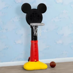 Delta Children Mickey Mouse Plastic Basketball Set Toys & Play