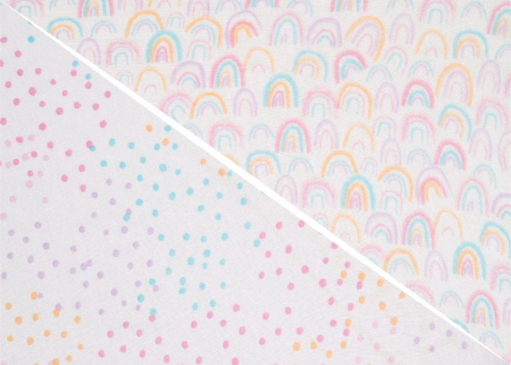 Delta Children Rainbow Confetti Fitted Crib Sheets - 2 Pack What's New 4 Delta Children Rainbow Confetti Fitted Crib Sheets - 2 Pack What's New