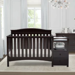 Delta Children Birkley Convertible Crib And Changer Baby Cribs